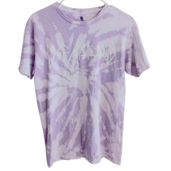 JUNK FOOD Women's Tie-Dye Crewneck T-Shirt size M - Picture 3 of 6